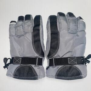ABG Accessories Thinsulate Insulation 40 Grams Gray Black Winter Gloves Men's